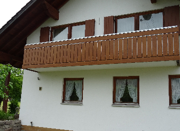 Kunststoffbalkon